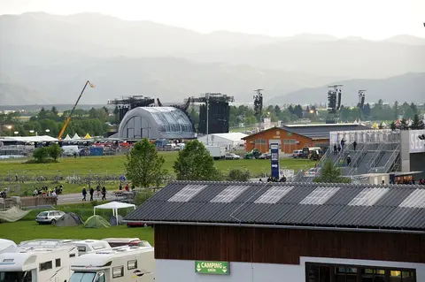 Camping Grün