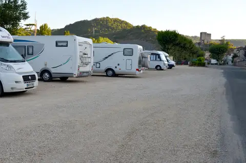 Aire de camping-car de Luzech