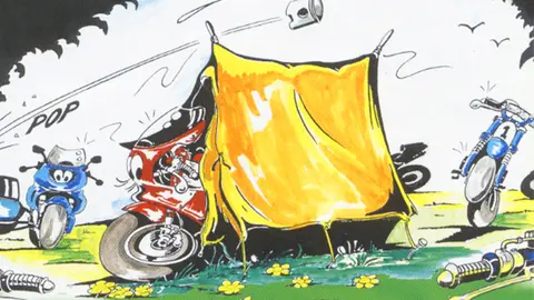 Camping motard Le relais des Sources