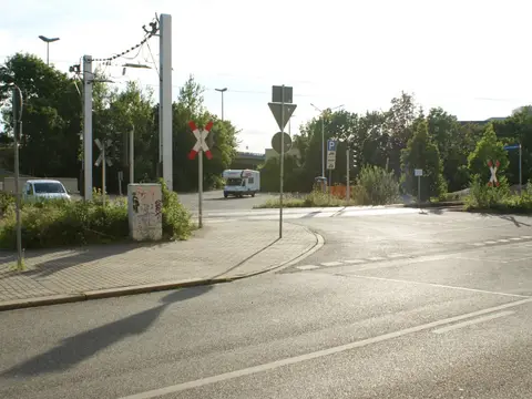 Stellplatz an der Stadtschleuse Halle