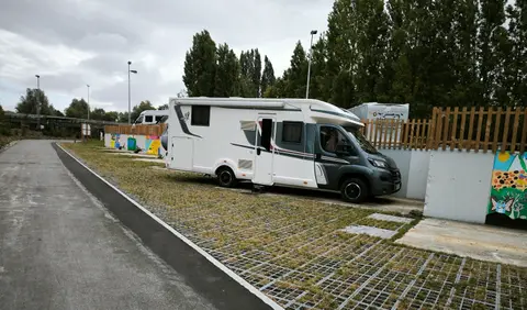 Motorhome area of Ath