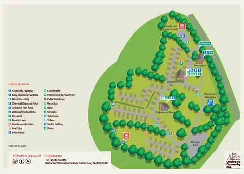 Canterbury Camping and Caravanning Club Site