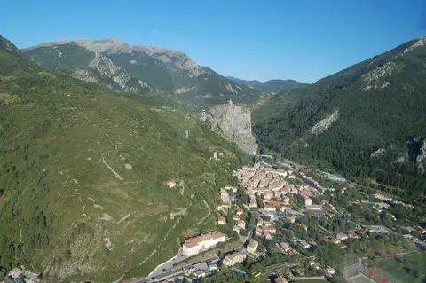 Aire camping-cars La Boudousque - Castellane