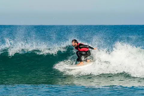 Camping Les Cigales Vagues océanes