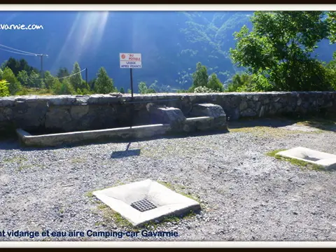 Aire pour camping-cars Gavarnie
