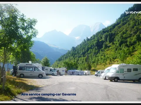 Aire pour camping-cars Gavarnie
