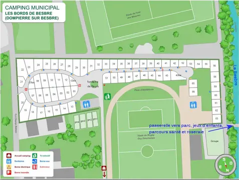 Camping municipal "Les Bords de Besbre"