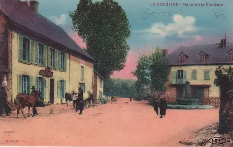 Aire de camping cars La Courtine