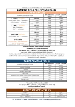 Camping de la Palle