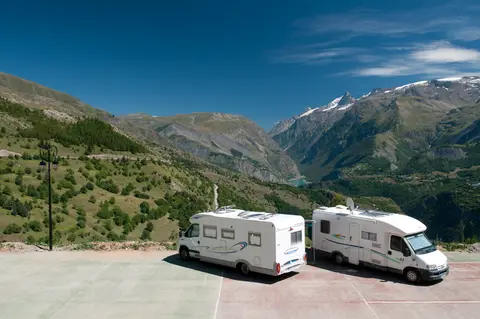 Aire de camping-car Auris en Oisans
