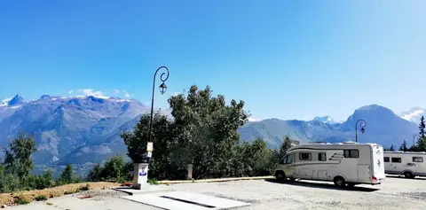 Aire de camping-car Auris en Oisans