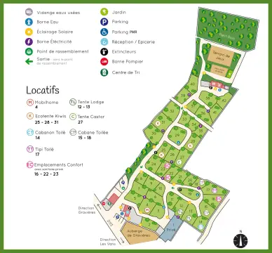 Camping la Châtaigneraie