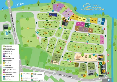 Camping Au Bord de Loire