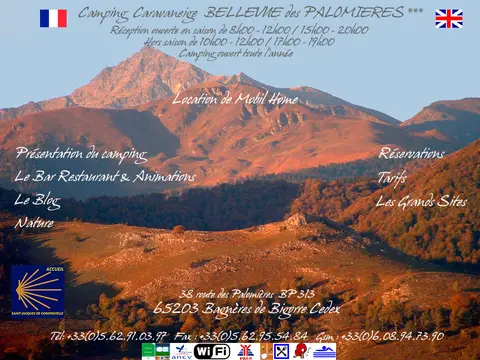 Camping Caravaneige Bellevue des Palomières