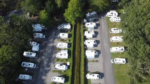 Aire de camping-cars de Lann Floren