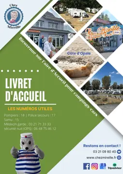 Aire camping-car Berck - Chez Mireille