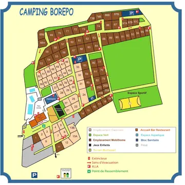 Camping 3 étoiles Borepo - Villeveyrac