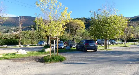 Aire camping-cars de Nyons