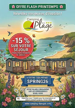 Camping de la plage