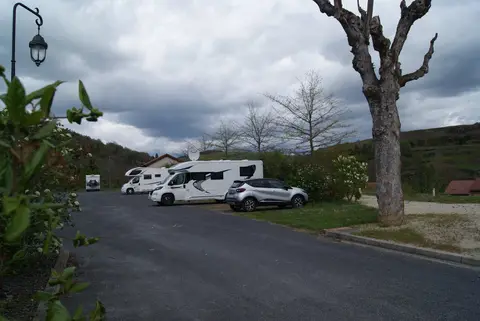 L’accueil des Camping-cars Chanteuges
