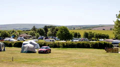 The Camping & Caravanning Club Lynton.