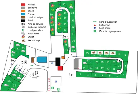 Camping le Clos de la Lère