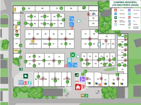 Camping municipal les Bruyères