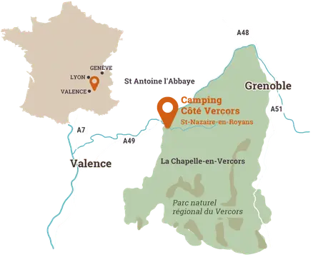 Camping Côté Vercors