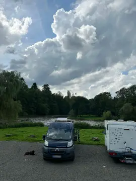 An der Burgruine