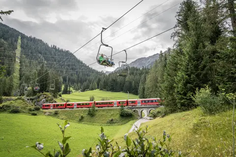 Stellplatz Bergün