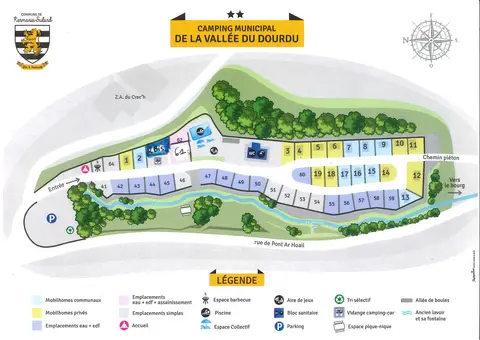 Camping de la Vallée du Dourdu