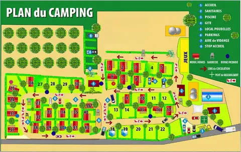 Camping les Hortensias