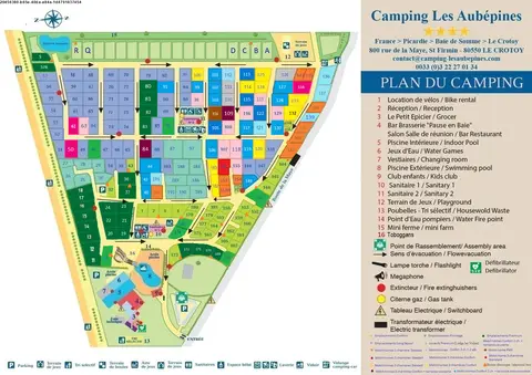 Camping les Aubépines