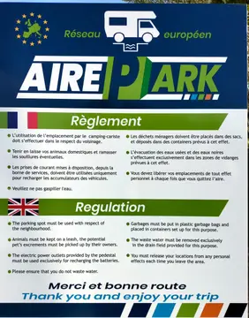 Aire de camping-cars de Colleville-Montgomery