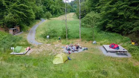 Trekkingplatz FRANKENWALD Leitschtal