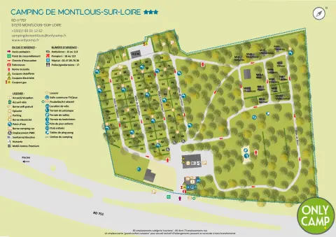 Camping de Montlouis-sur-Loire