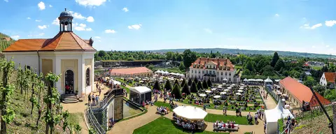 Caravan-Stellplatz Schloss Wackerbarth