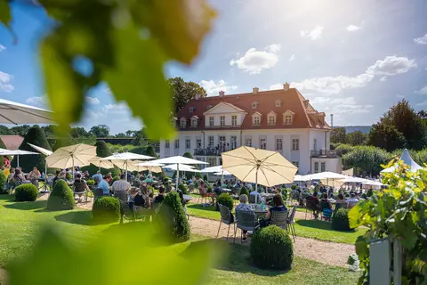Caravan-Stellplatz Schloss Wackerbarth
