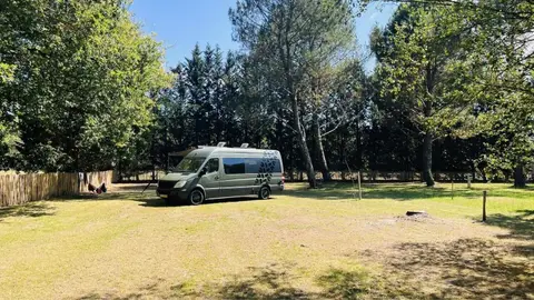 Aire naturelle de camping Les grands chênes et les ajoncs