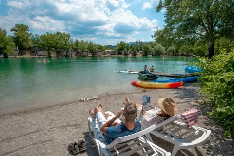 Camping Le Lac Bleu - Ciela Village - Drôme