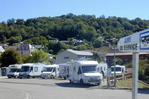 Aire Camping-car Bort-les-Orgues