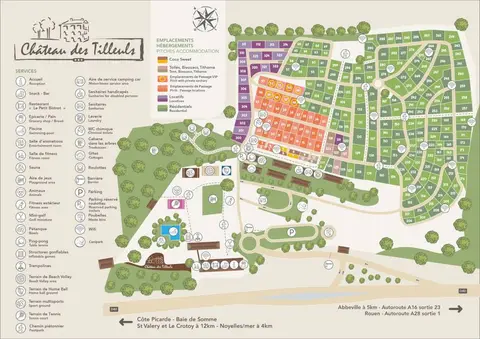 Camping Château des Tilleuls