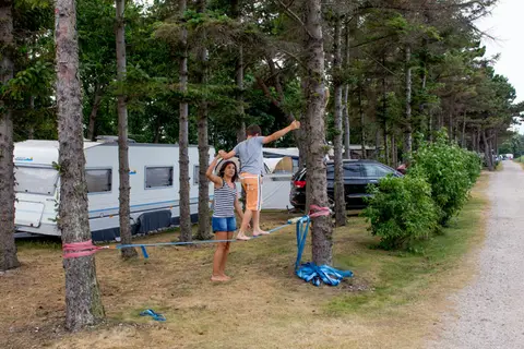 Camping am Deich
