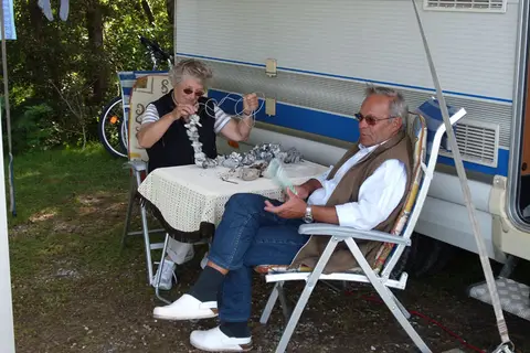 Camping am Deich