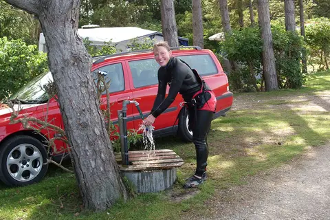 Camping am Deich