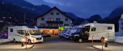Wohnmobil-Stellplatz Unterwasser