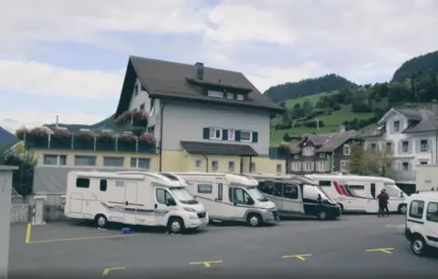Wohnmobil-Stellplatz Unterwasser