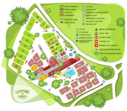 Camping les Chênes