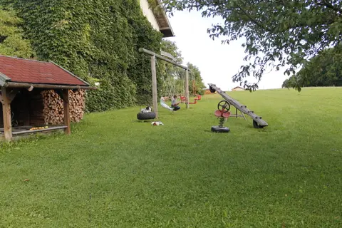 Naturcamping auf dem bauernhof