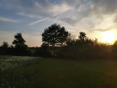 Naturcamping auf dem bauernhof